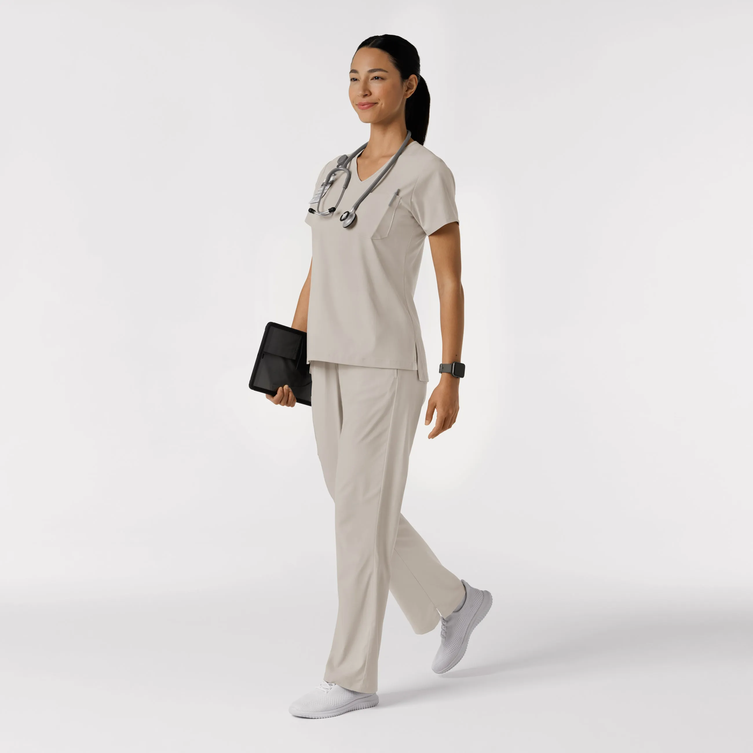 Boundless 5251 Bootcut Scrub Pants Cloud