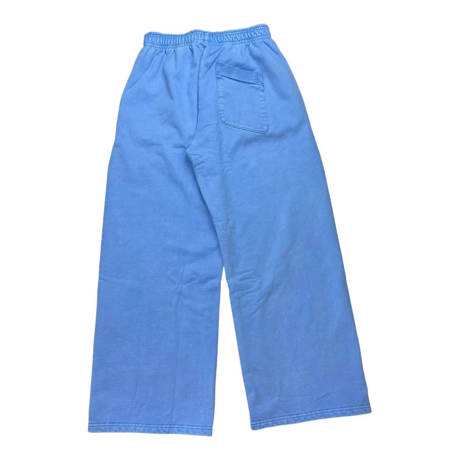 Broken Planet Basics Wide Leg Sweatpants Washed Light Blue