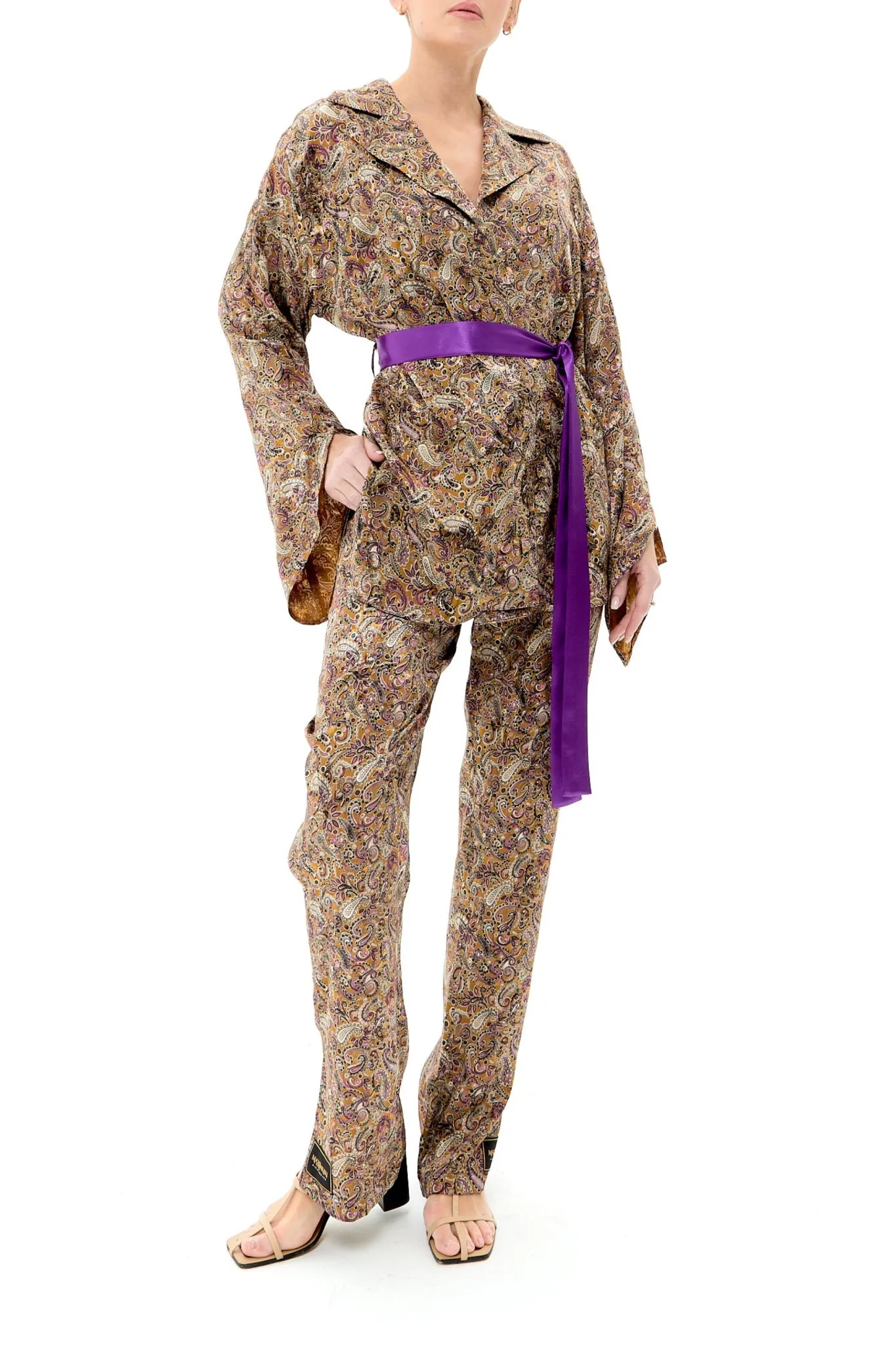 Browny Chic Pantsuit Set