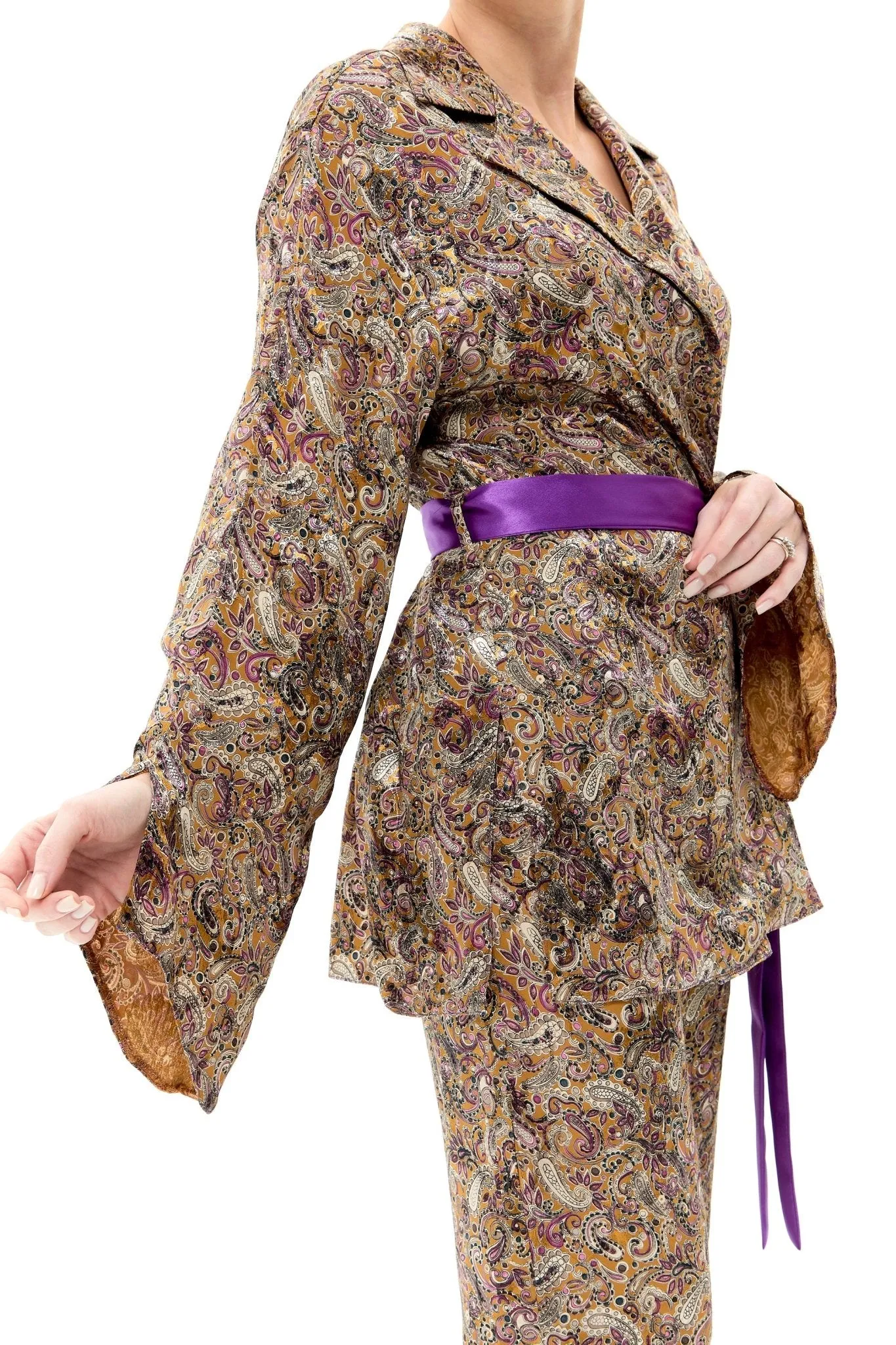 Browny Chic Pantsuit Set