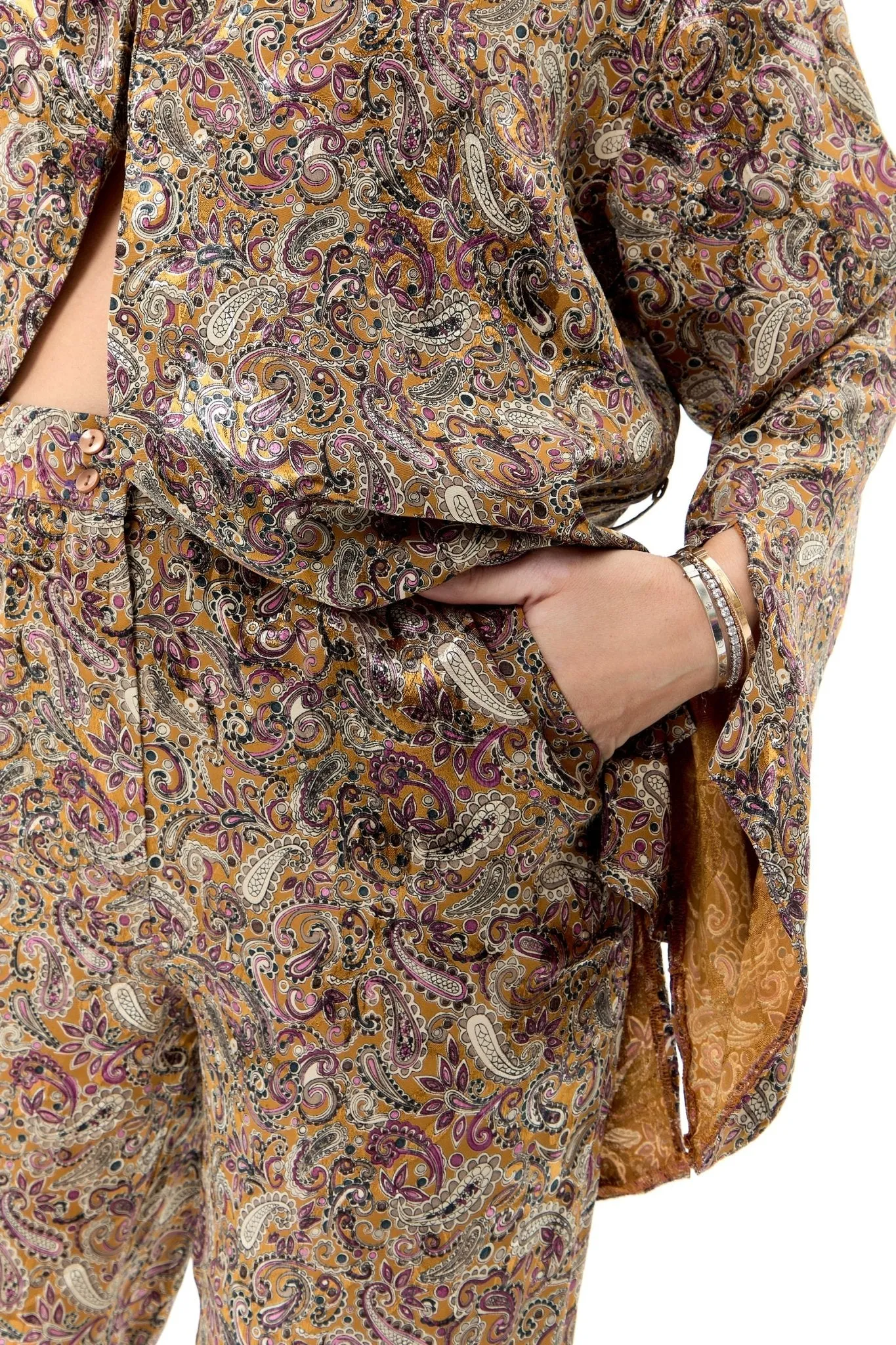 Browny Chic Pantsuit Set