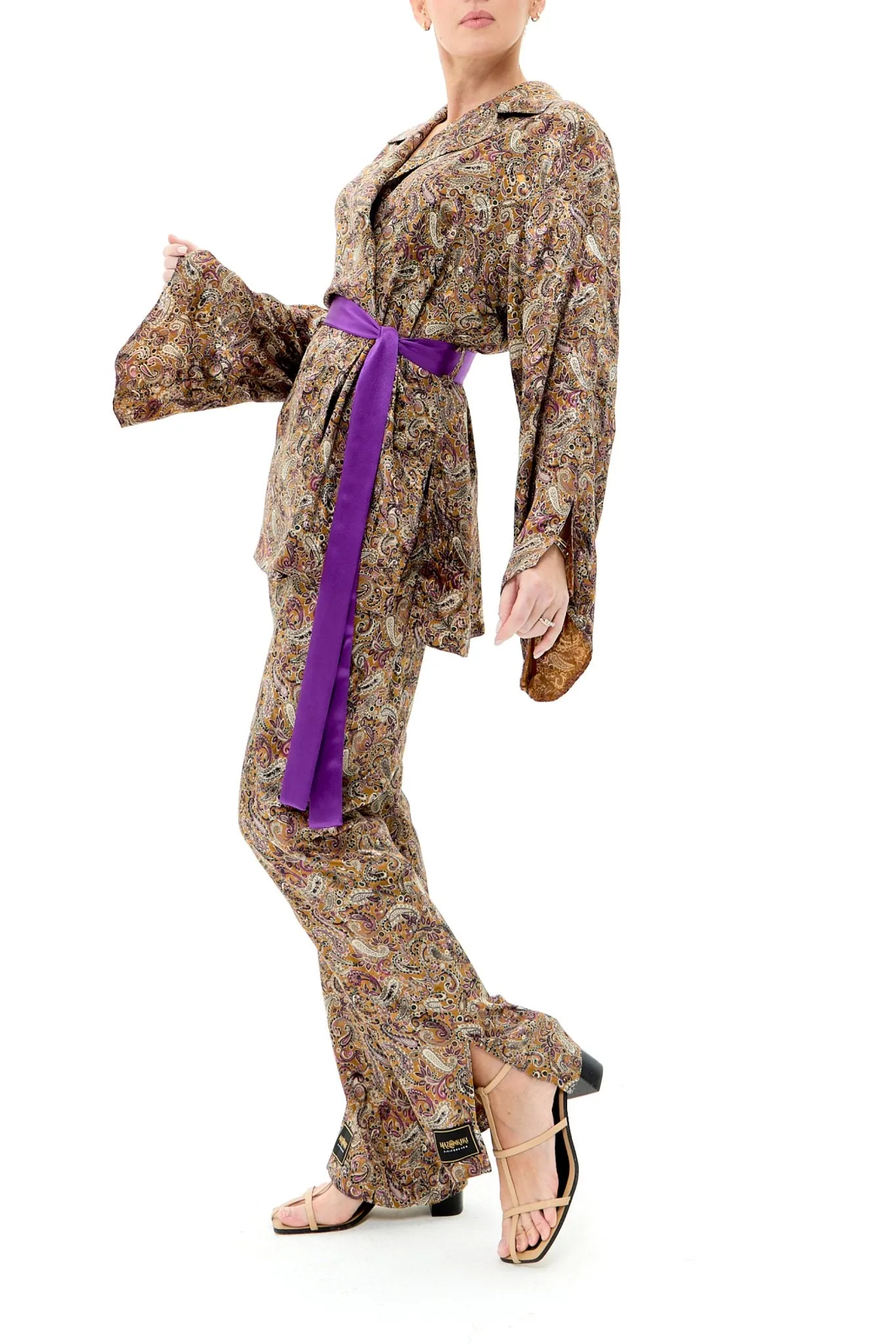 Browny Chic Pantsuit Set