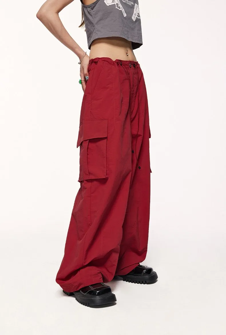 Candy Color Wide Leg Pants