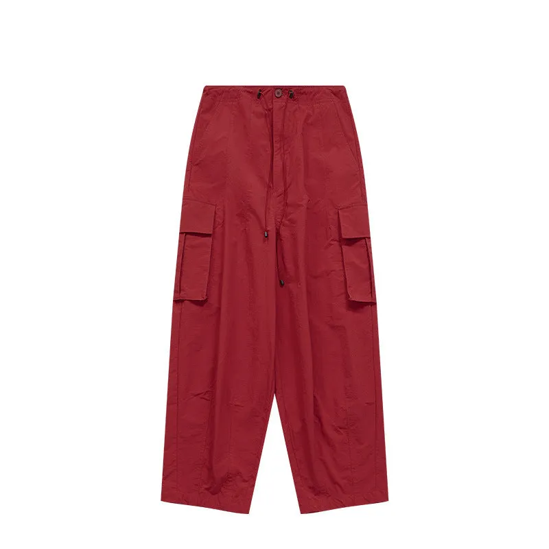 Candy Color Wide Leg Pants