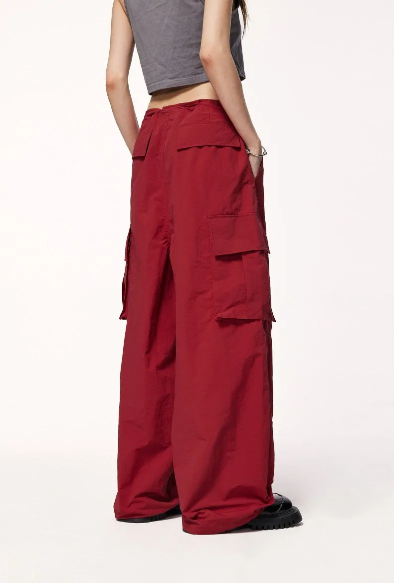Candy Color Wide Leg Pants