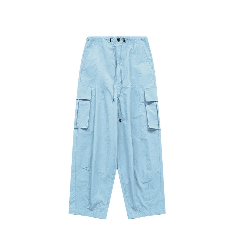 Candy Color Wide Leg Pants