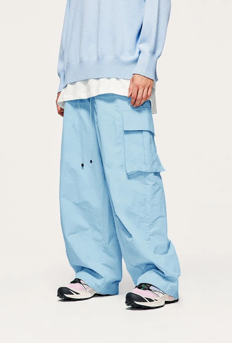 Candy Color Wide Leg Pants