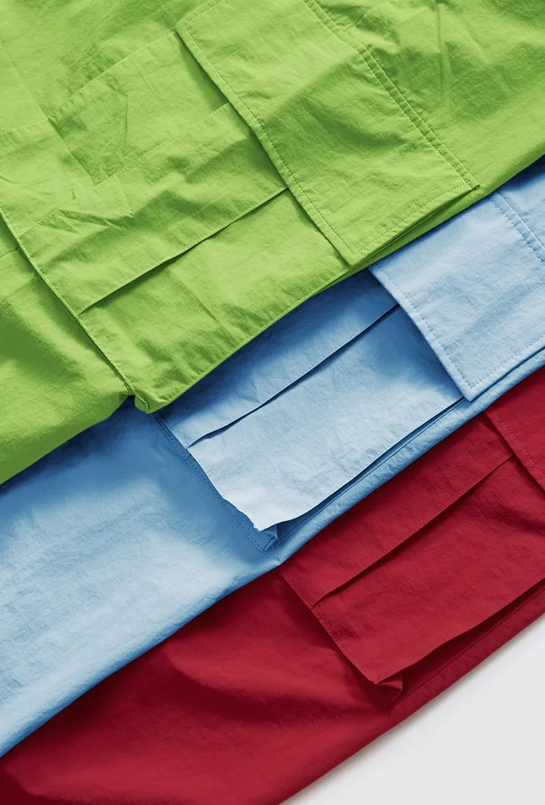 Candy Color Wide Leg Pants