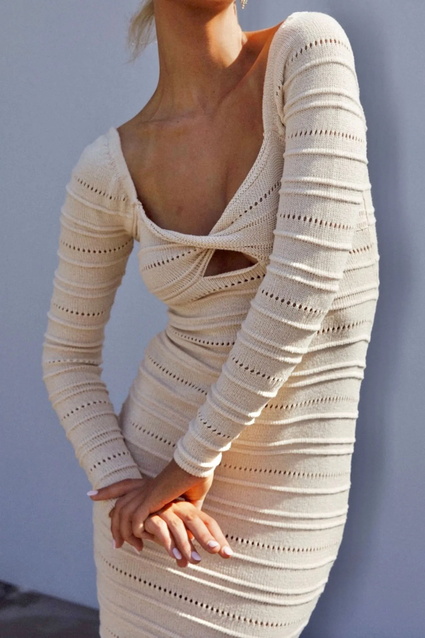 Capri Twist Front Dress