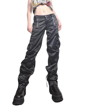 Cargo techwear satin