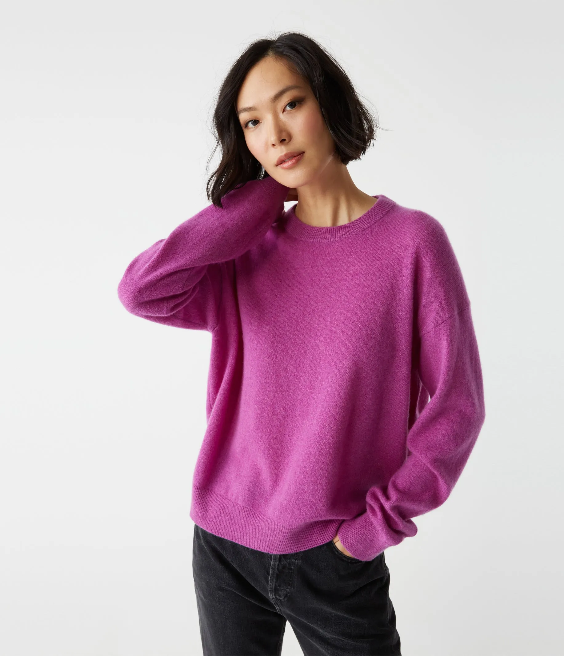 Celeste Crewneck Cashmere Sweater