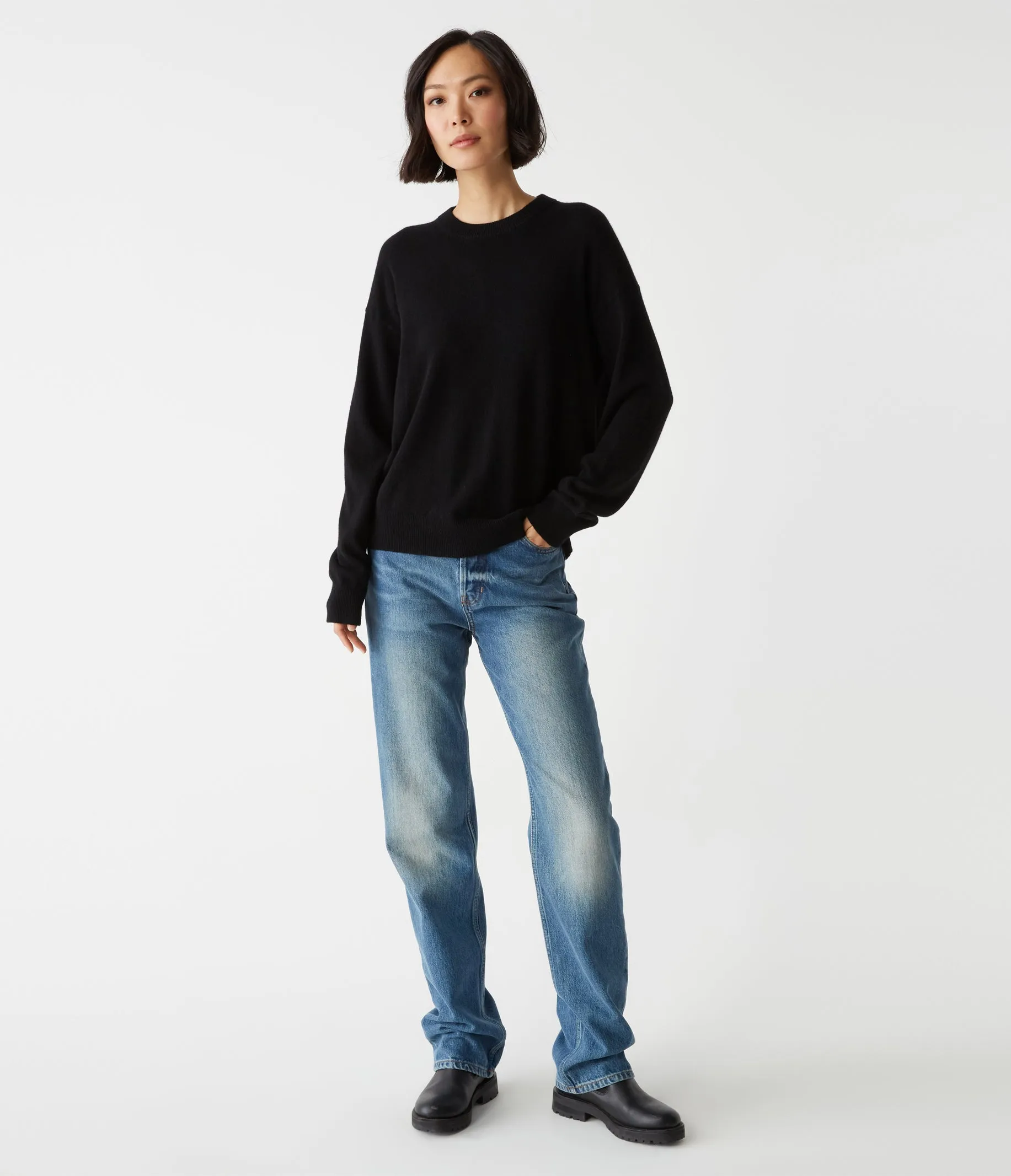 Celeste Crewneck Cashmere Sweater