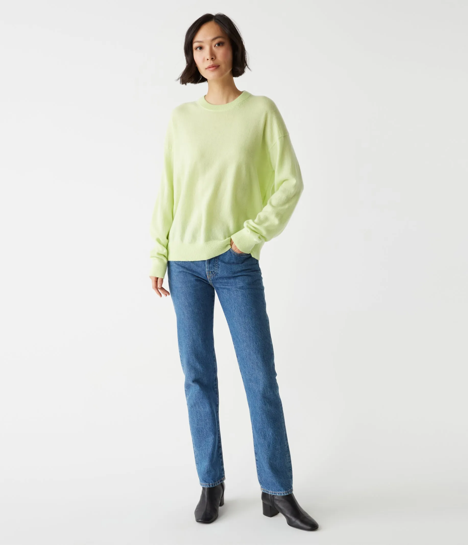 Celeste Crewneck Cashmere Sweater