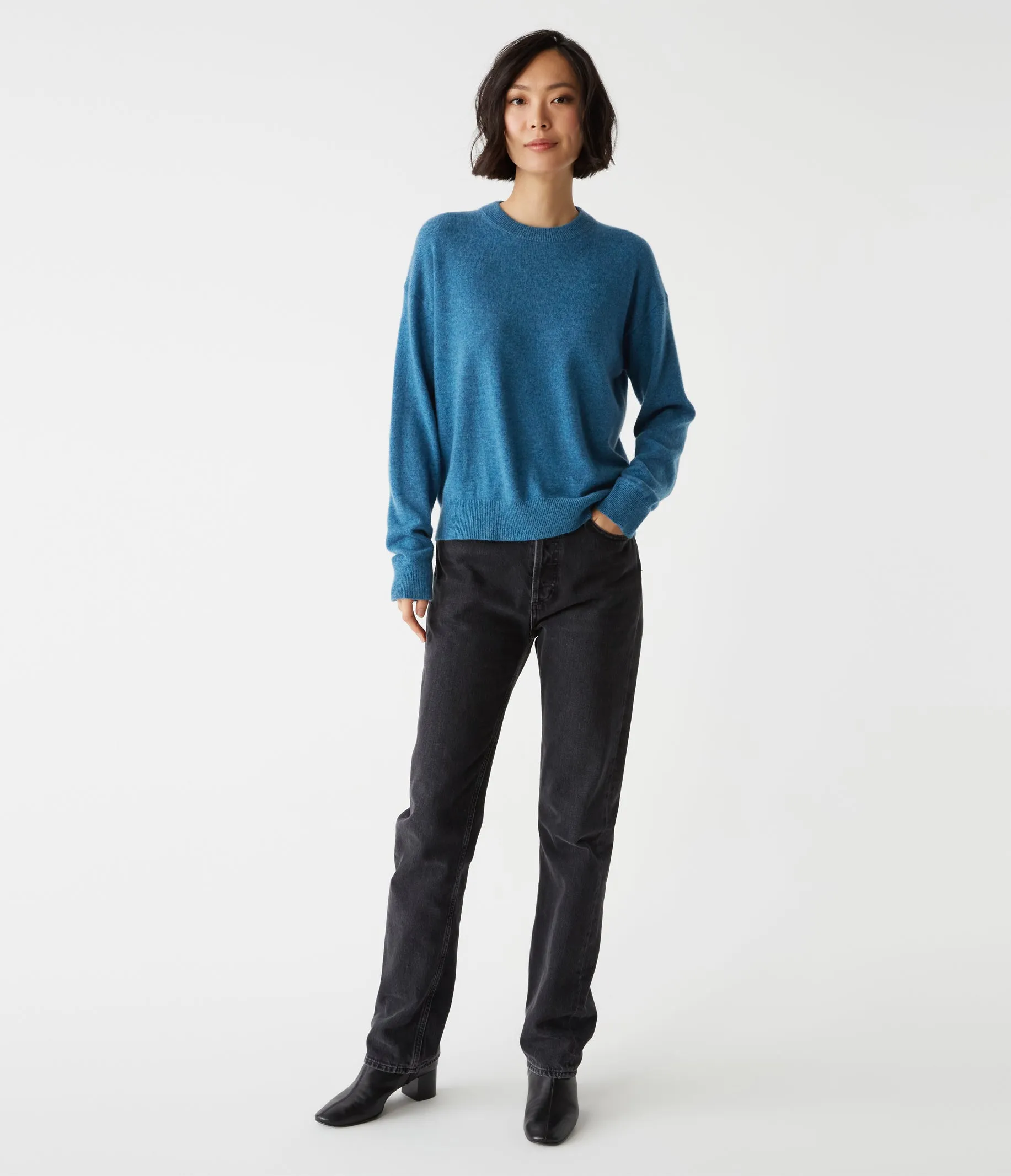 Celeste Crewneck Cashmere Sweater