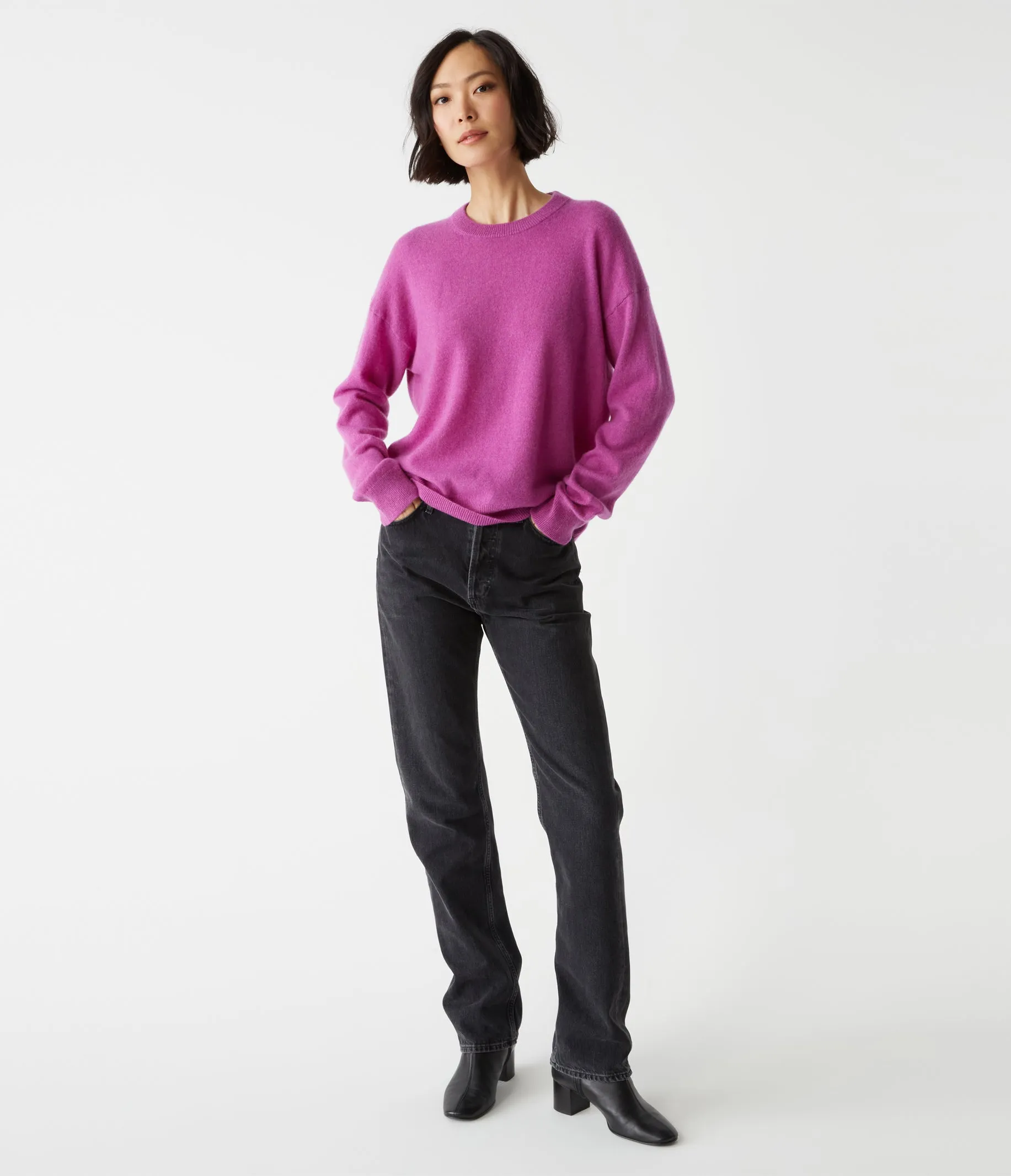 Celeste Crewneck Cashmere Sweater