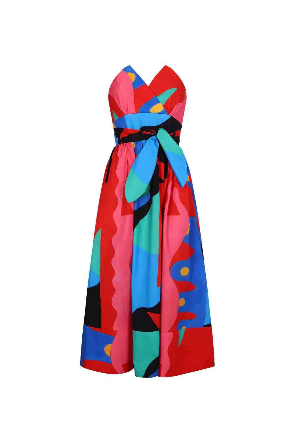 CHARRO DRESS IN ZAPOTECO PRINT