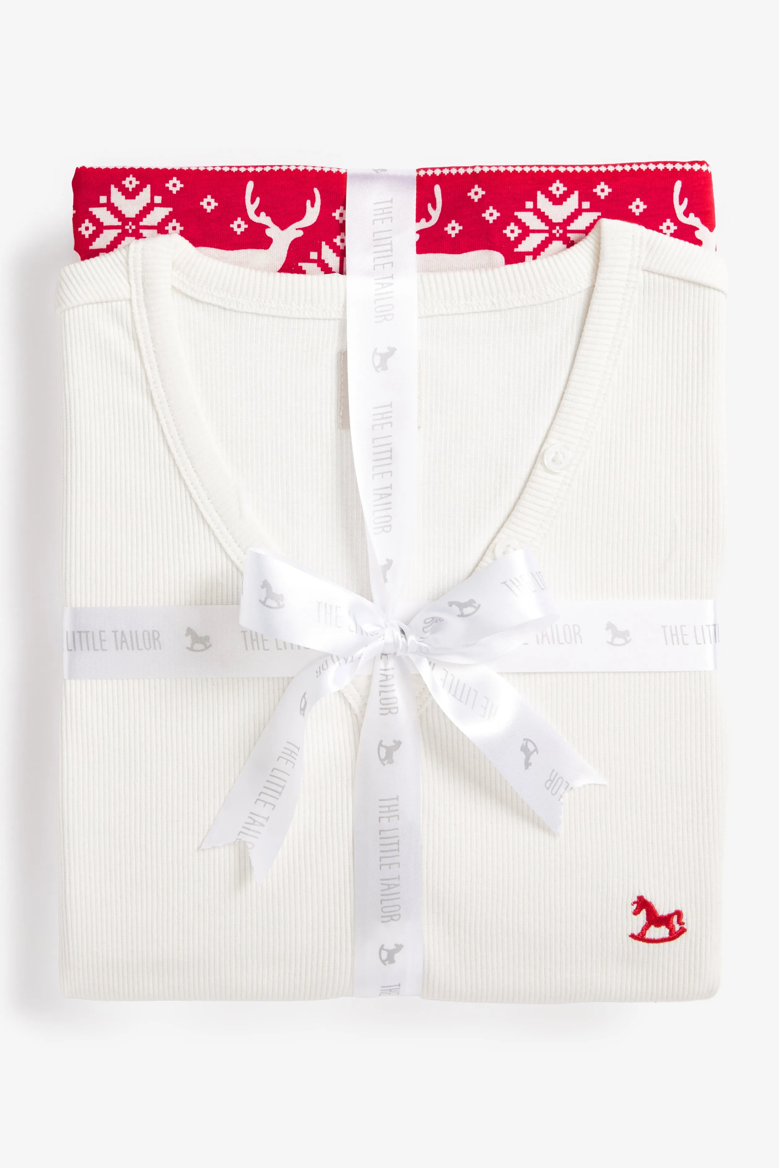 Christmas Ladies Red Reindeer PJs