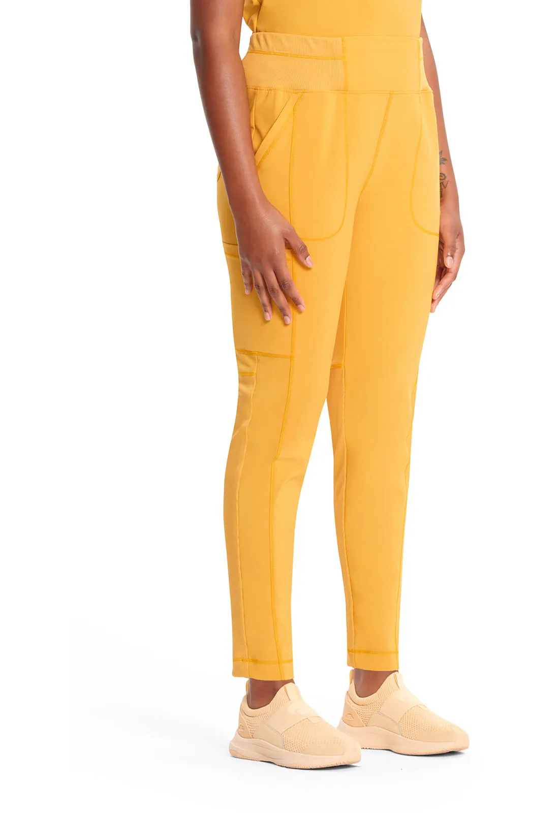 Classics CK067A High Rise Skinny Leg Pants Gold Rush