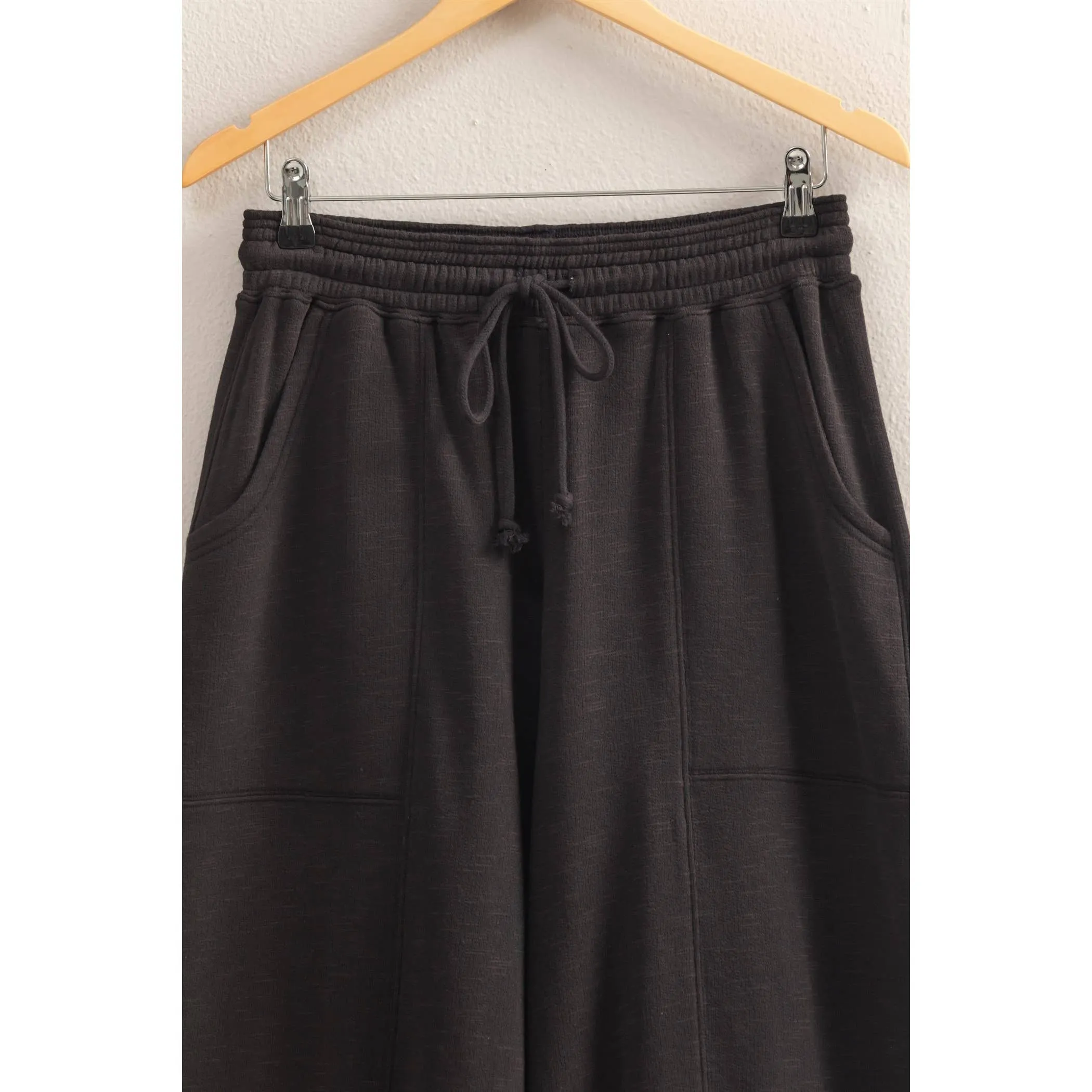 Comfy Drawstring Waist Sweatpants
