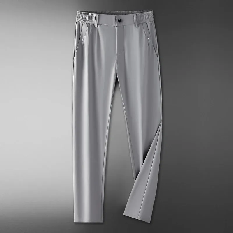 Cozy Grey Slim Fit Pants