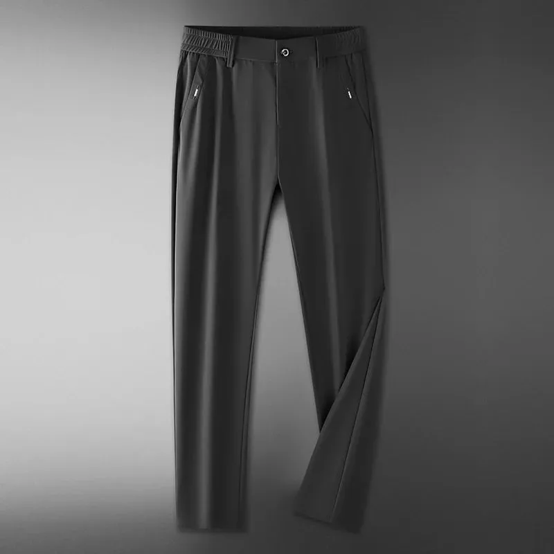 Cozy Grey Slim Fit Pants