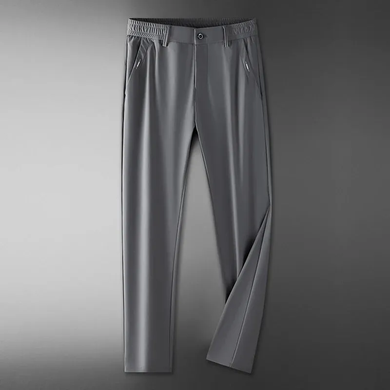 Cozy Grey Slim Fit Pants