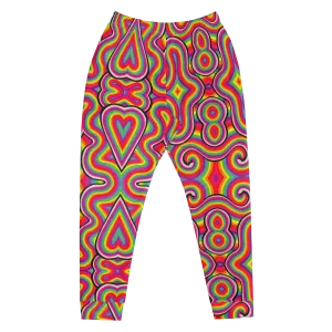 Cozy Slim Fit Joggers- "Dopamine" Design