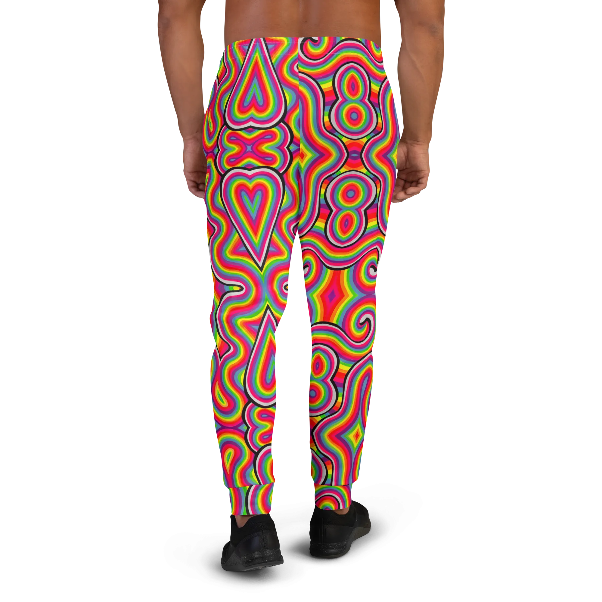 Cozy Slim Fit Joggers- "Dopamine" Design