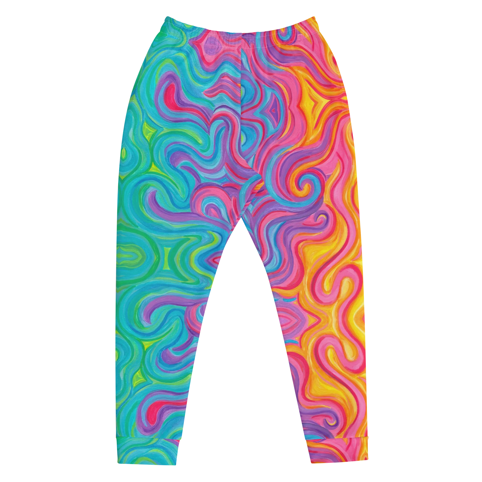 Cozy Slim Fit Joggers- "Elemental" Design