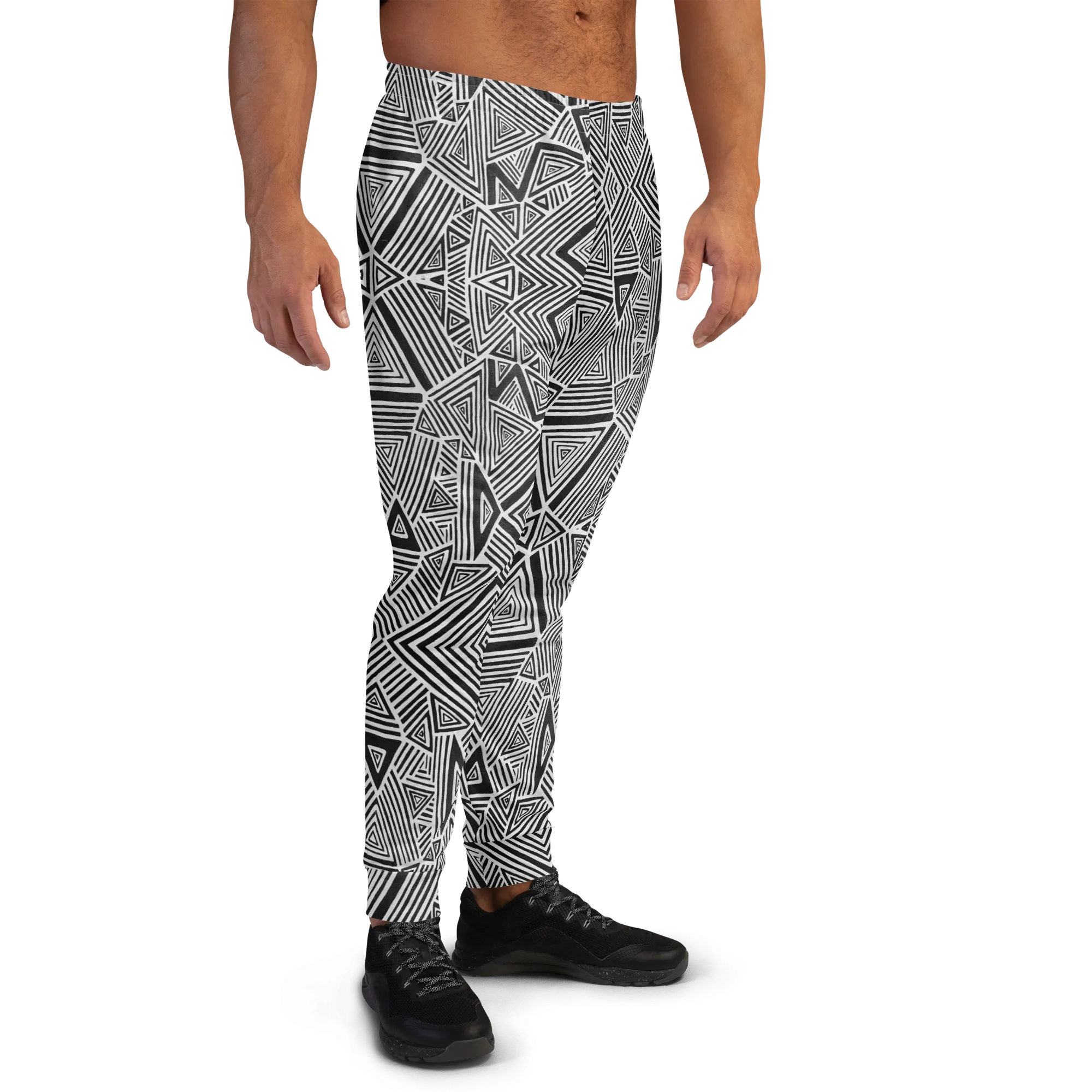 Cozy Slim Fit Joggers- "Helix" Design