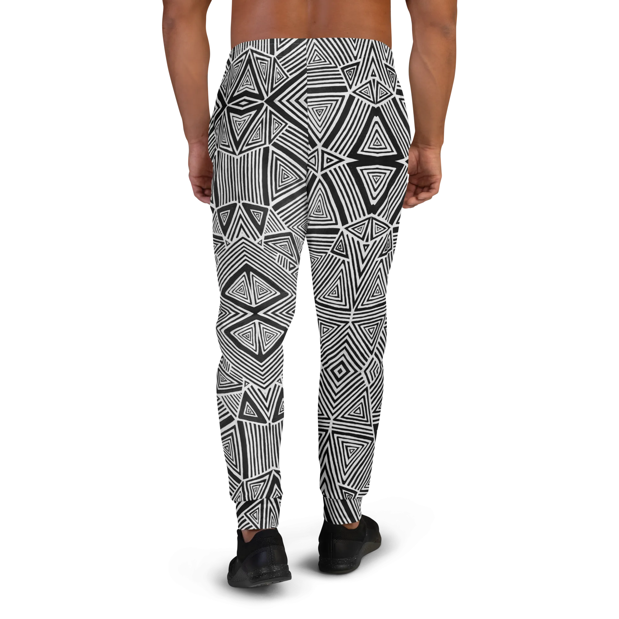 Cozy Slim Fit Joggers- "Helix" Design