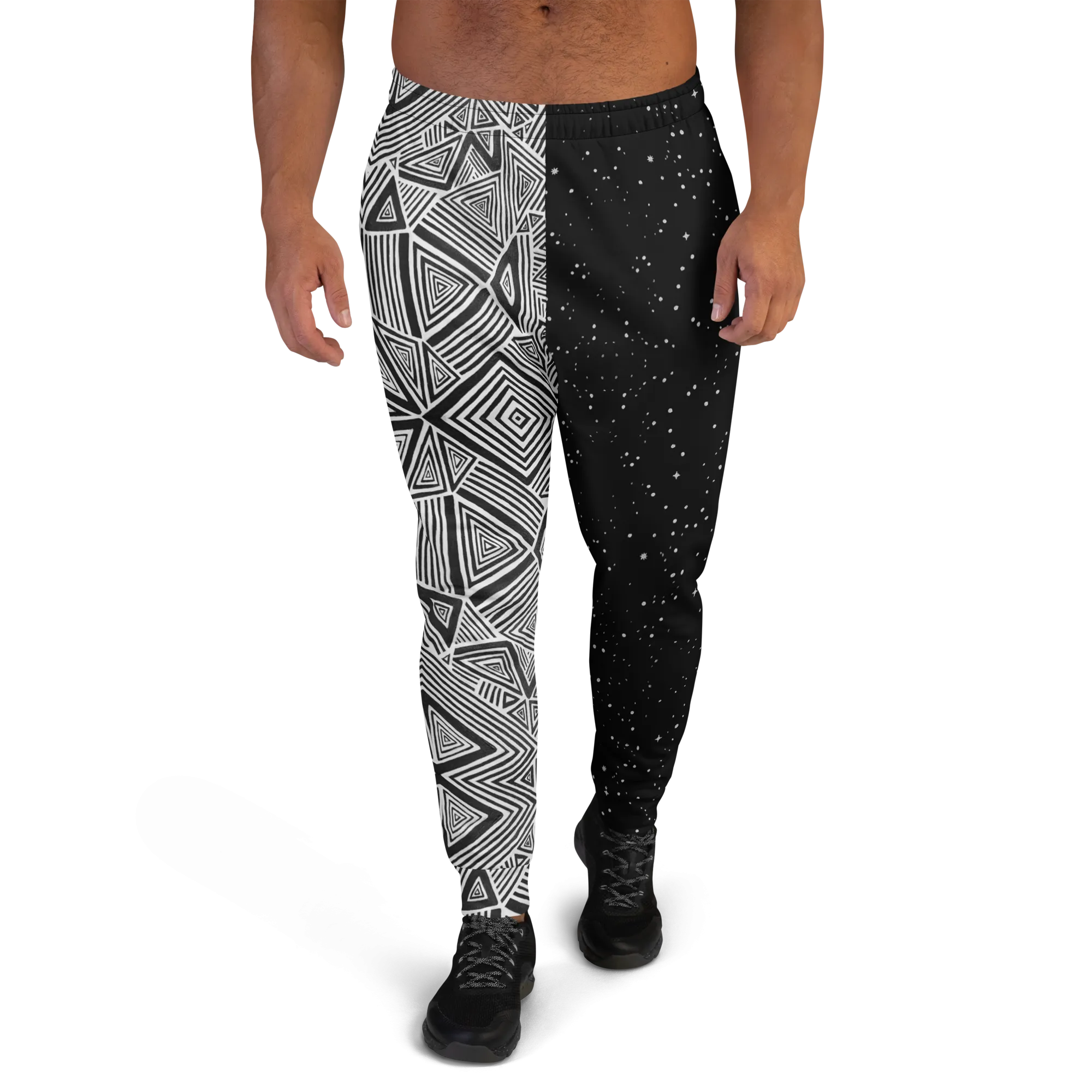 Cozy Slim Fit Joggers- "Helix" x "Stella" Designs