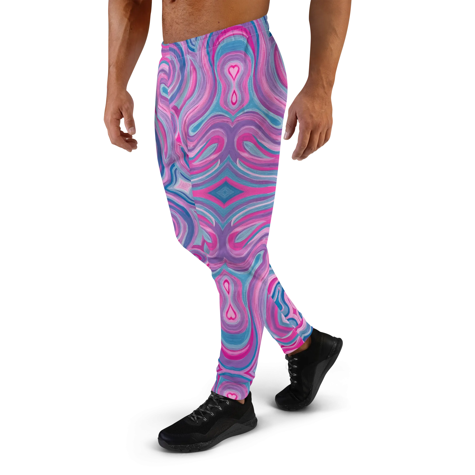 Cozy Slim Fit Joggers- "Mystical" Design
