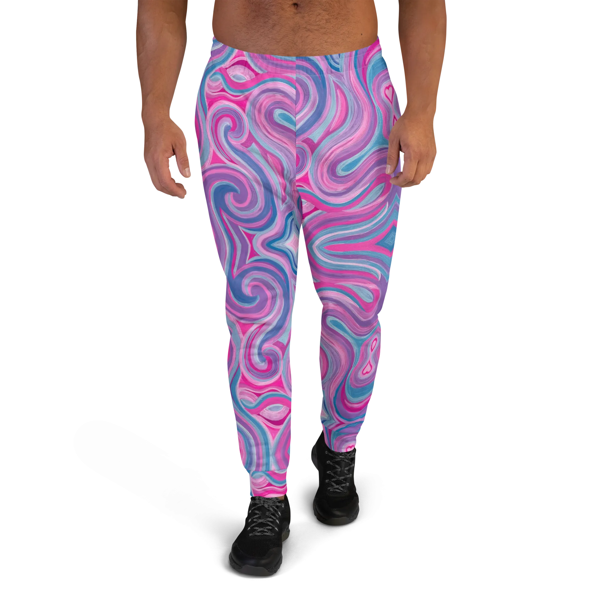 Cozy Slim Fit Joggers- "Mystical" Design