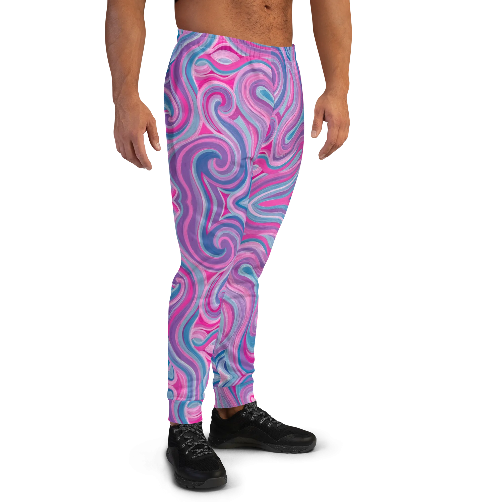 Cozy Slim Fit Joggers- "Mystical" Design