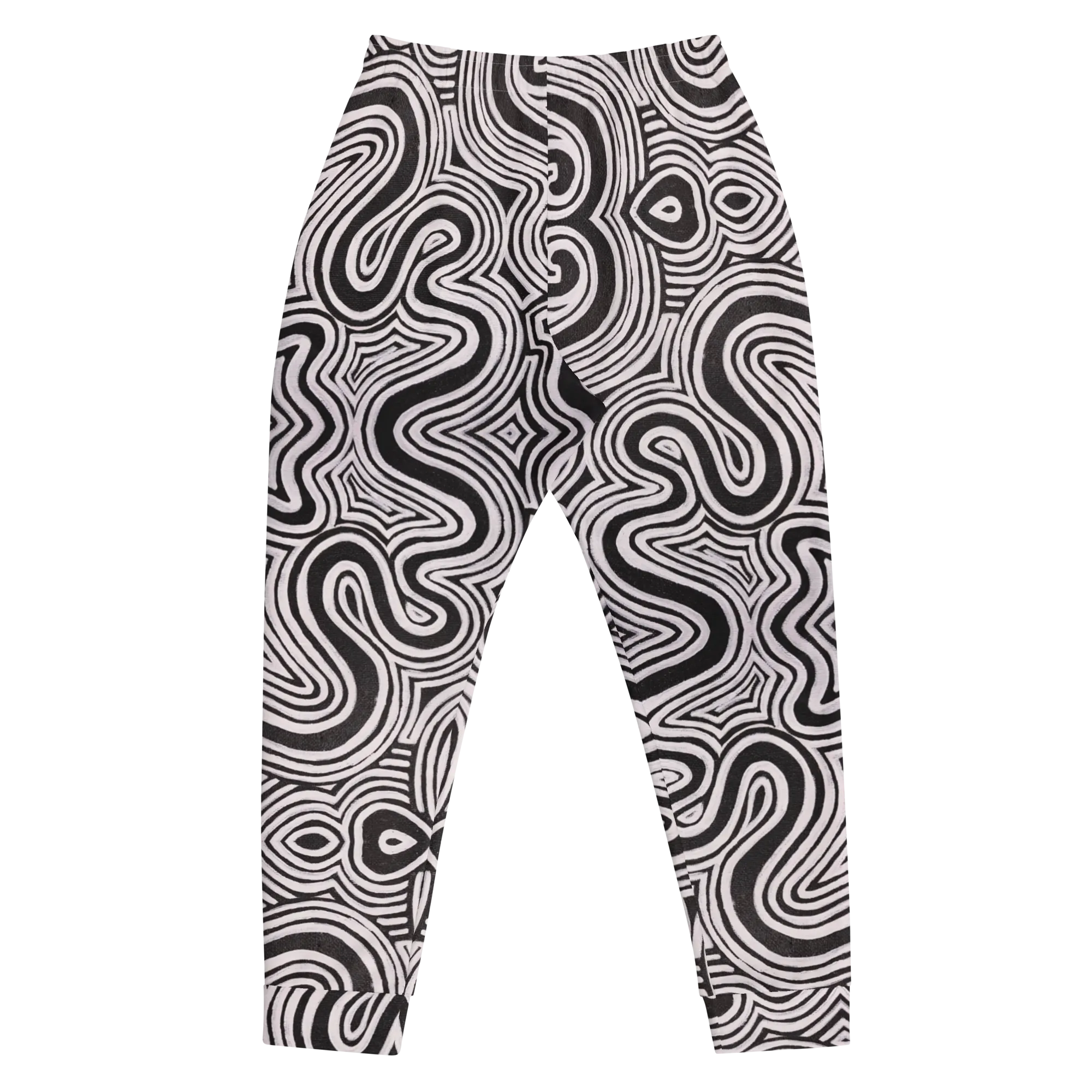Cozy Slim Fit Joggers- "Record Player" Design