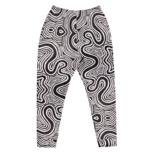 Cozy Slim Fit Joggers- "Record Player" Design