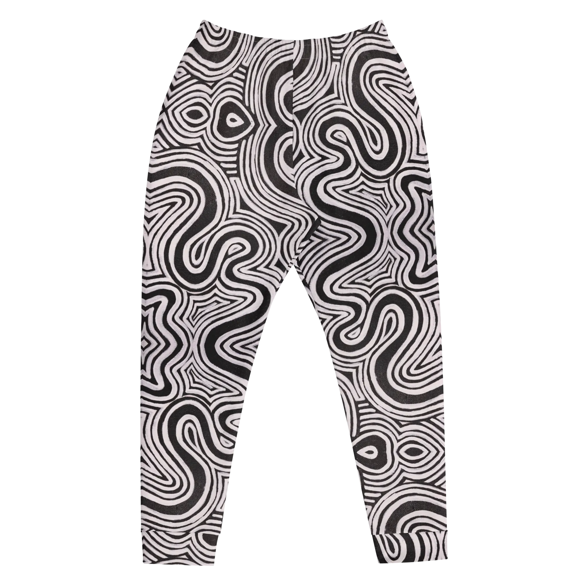 Cozy Slim Fit Joggers- "Record Player" Design