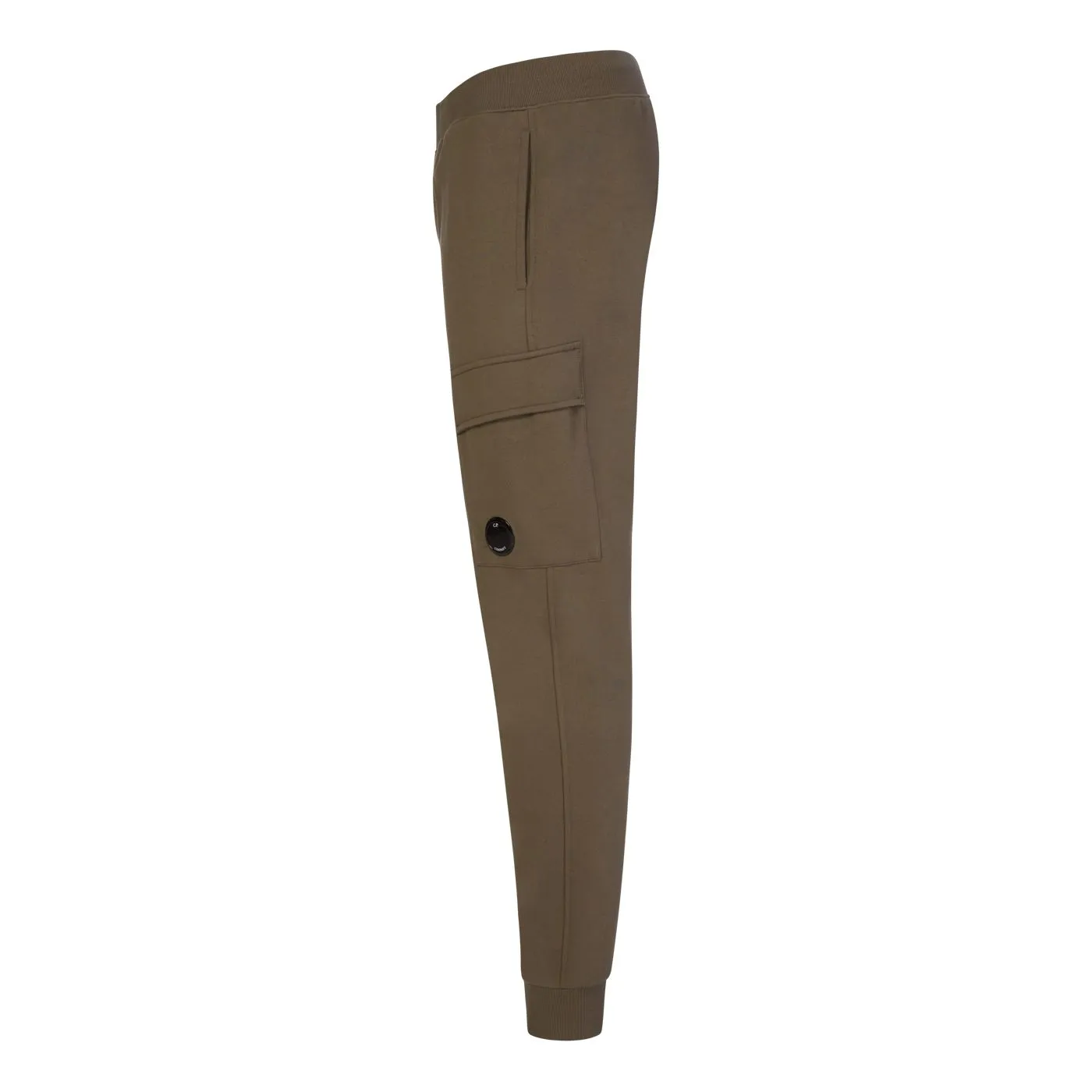 CP COMPANY Lens Sweat Pants Khaki