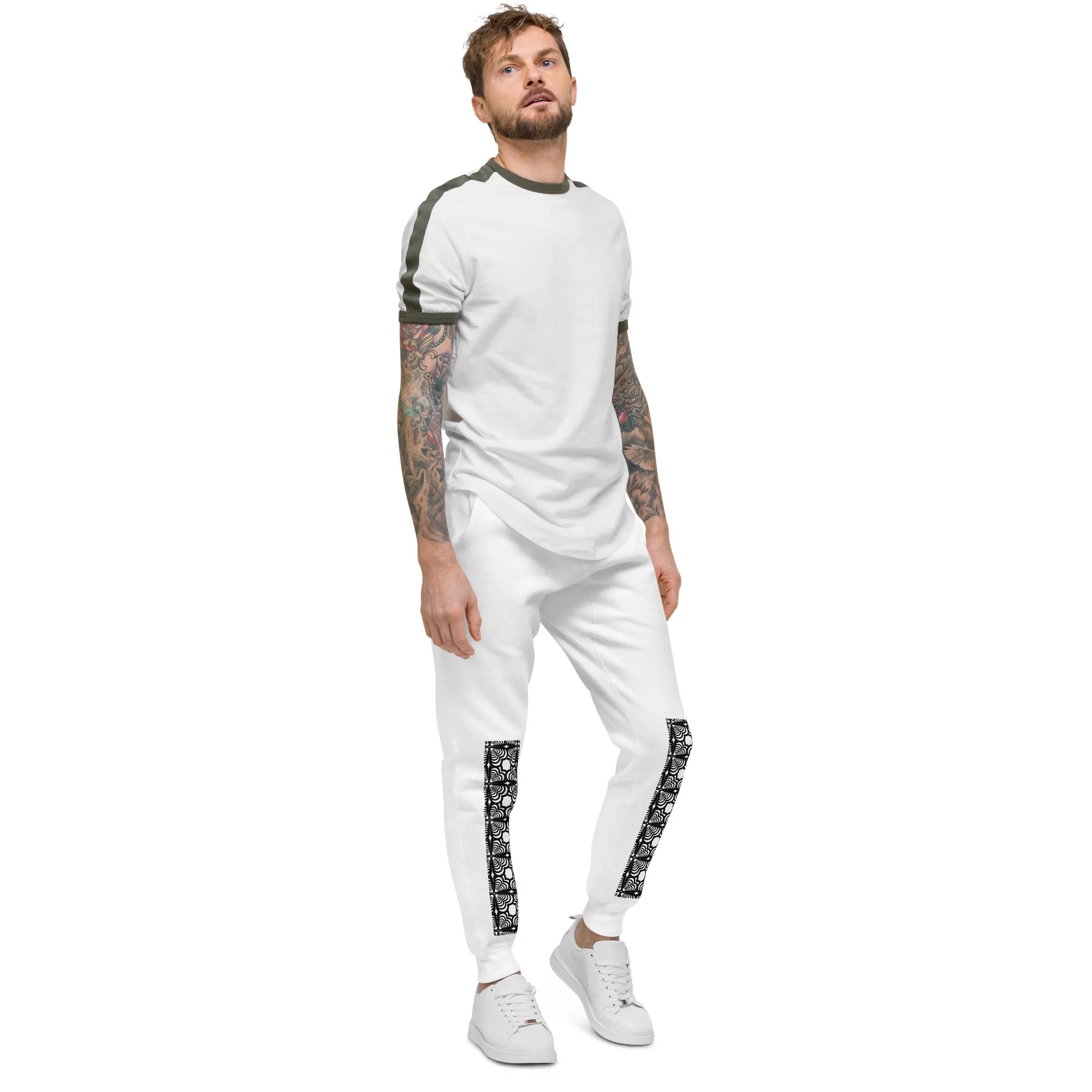Cuddly Zebra Love™ Unisex fleece sweatpants