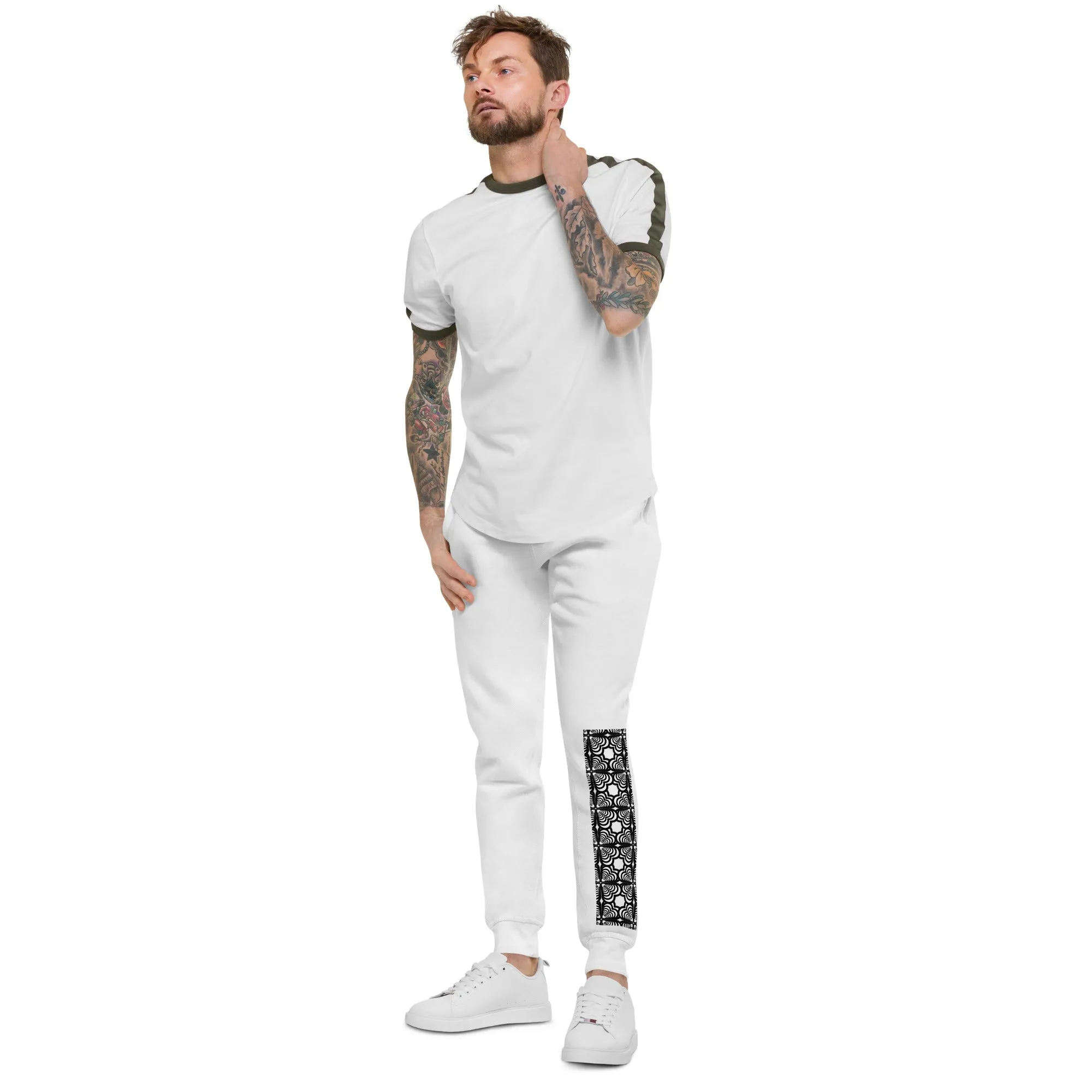 Cuddly Zebra Love™ Unisex fleece sweatpants