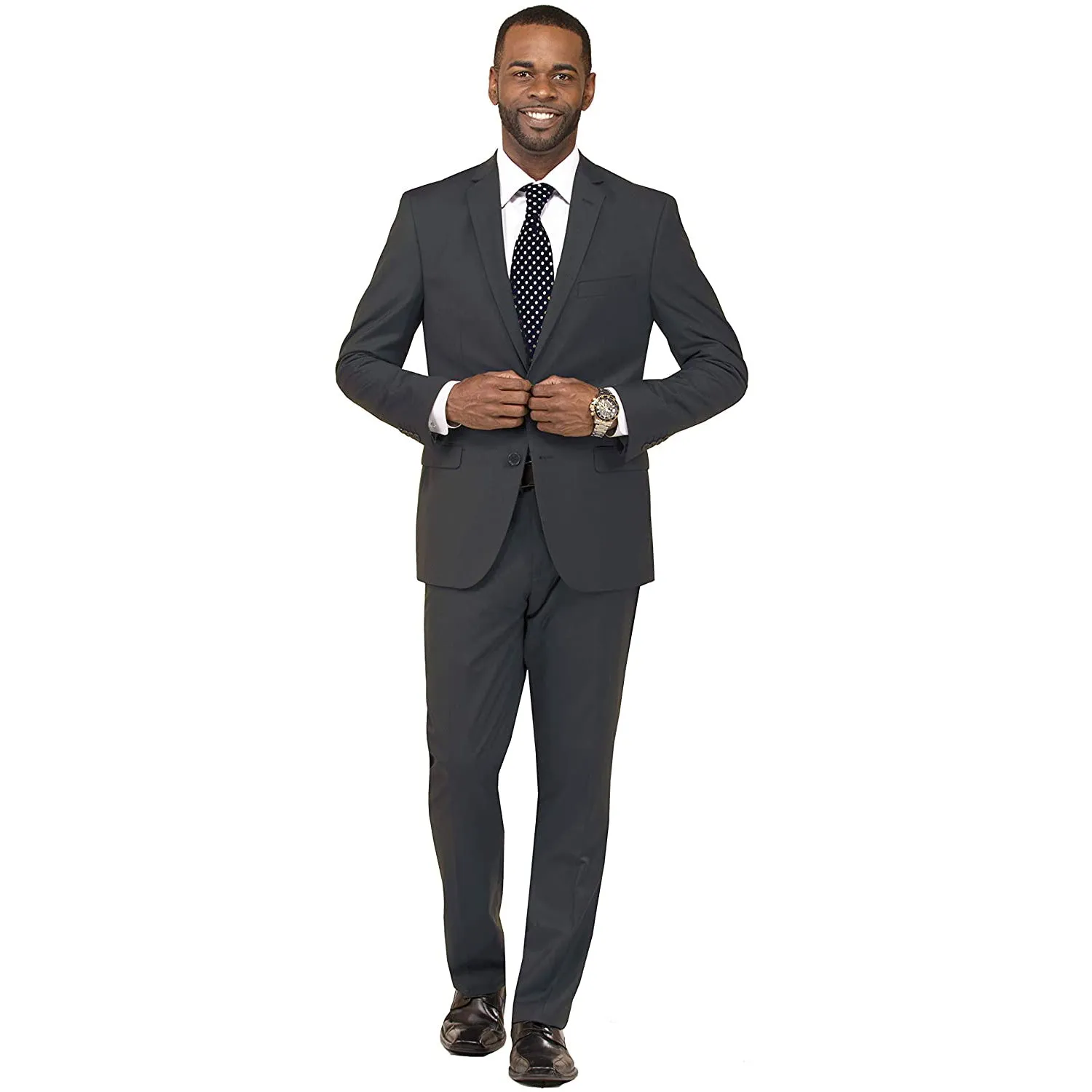 Danny Colby Slim Fit Solid Formal Suit G1235