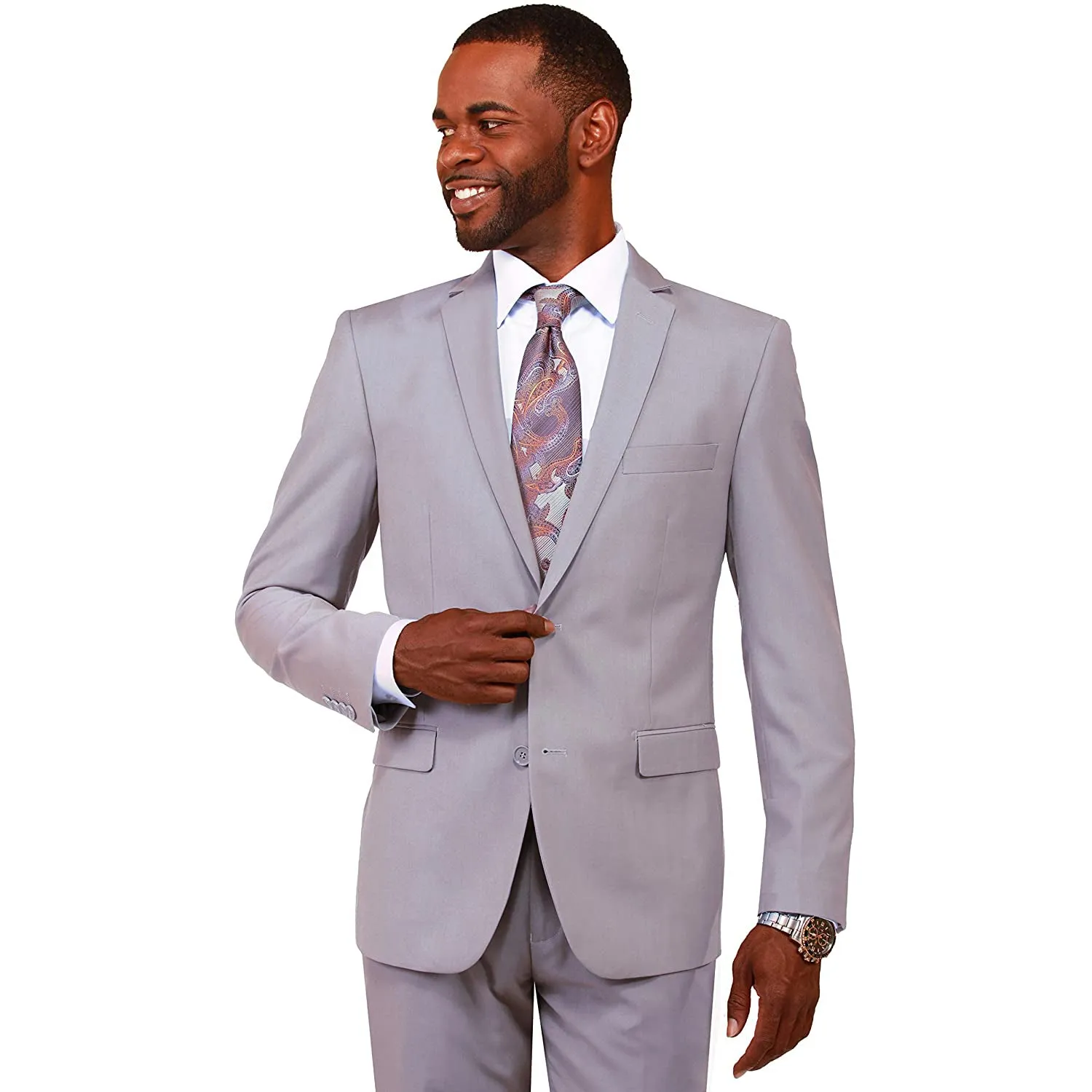 Danny Colby Slim Fit Solid Formal Suit G1235