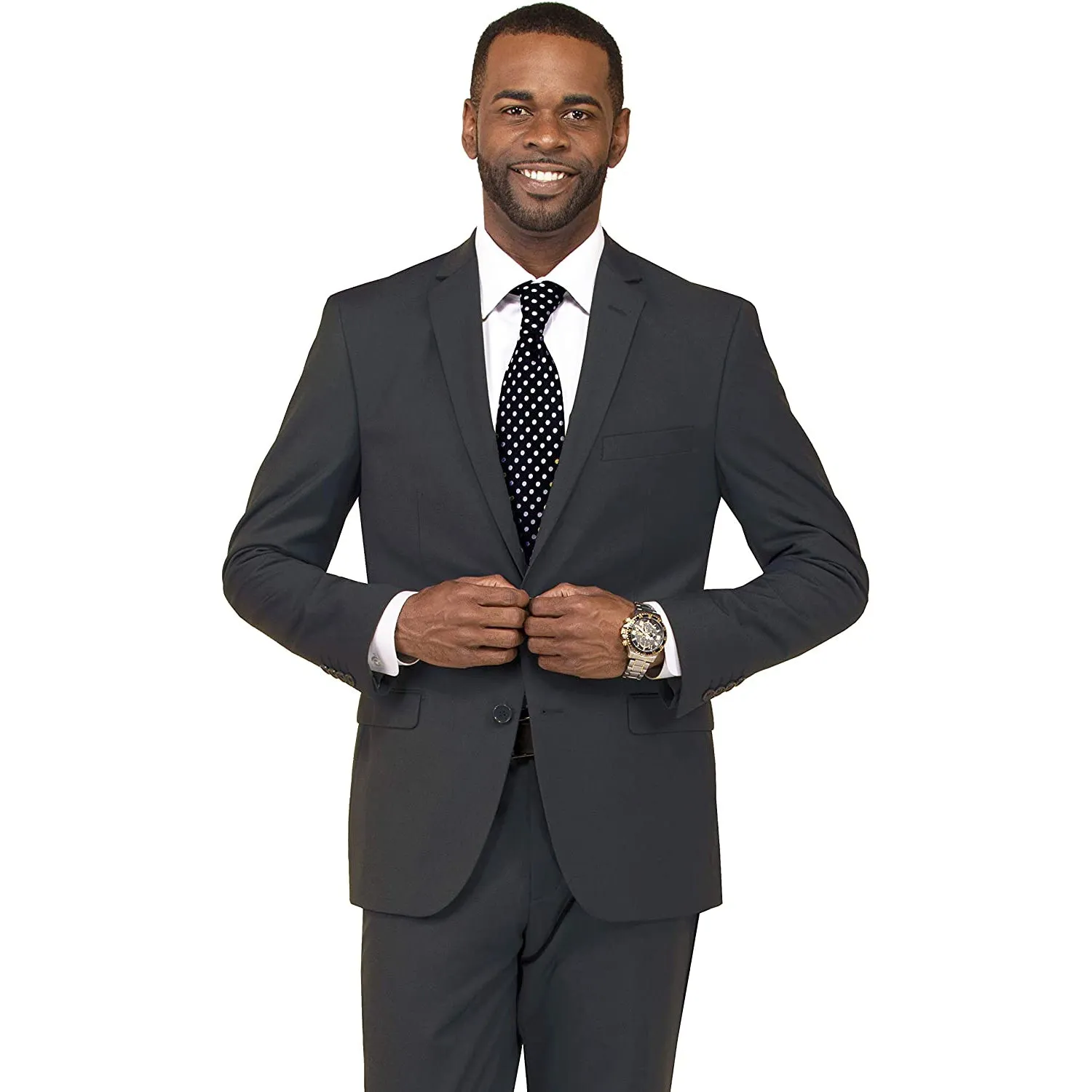 Danny Colby Slim Fit Solid Formal Suit G1235