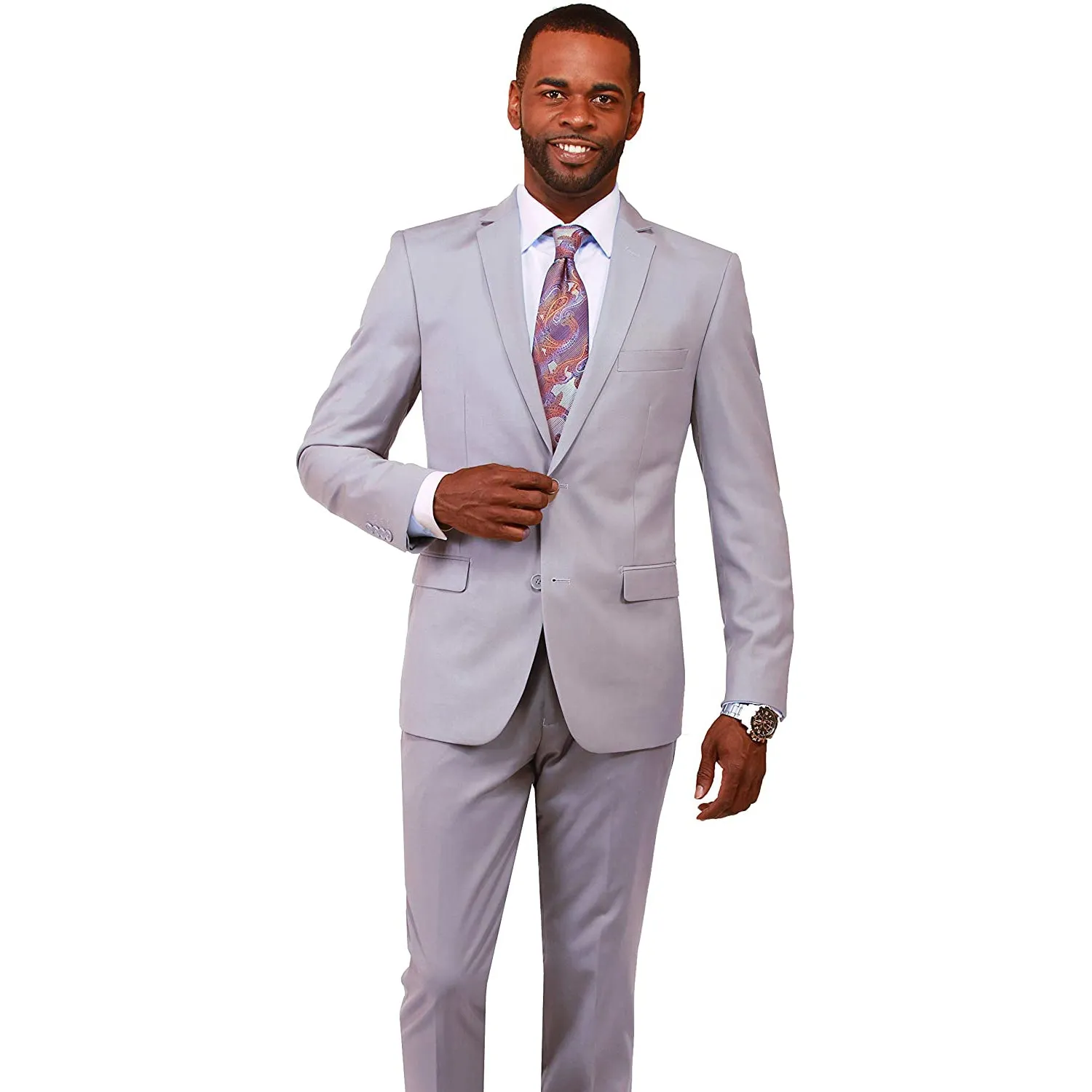 Danny Colby Slim Fit Solid Formal Suit G1235
