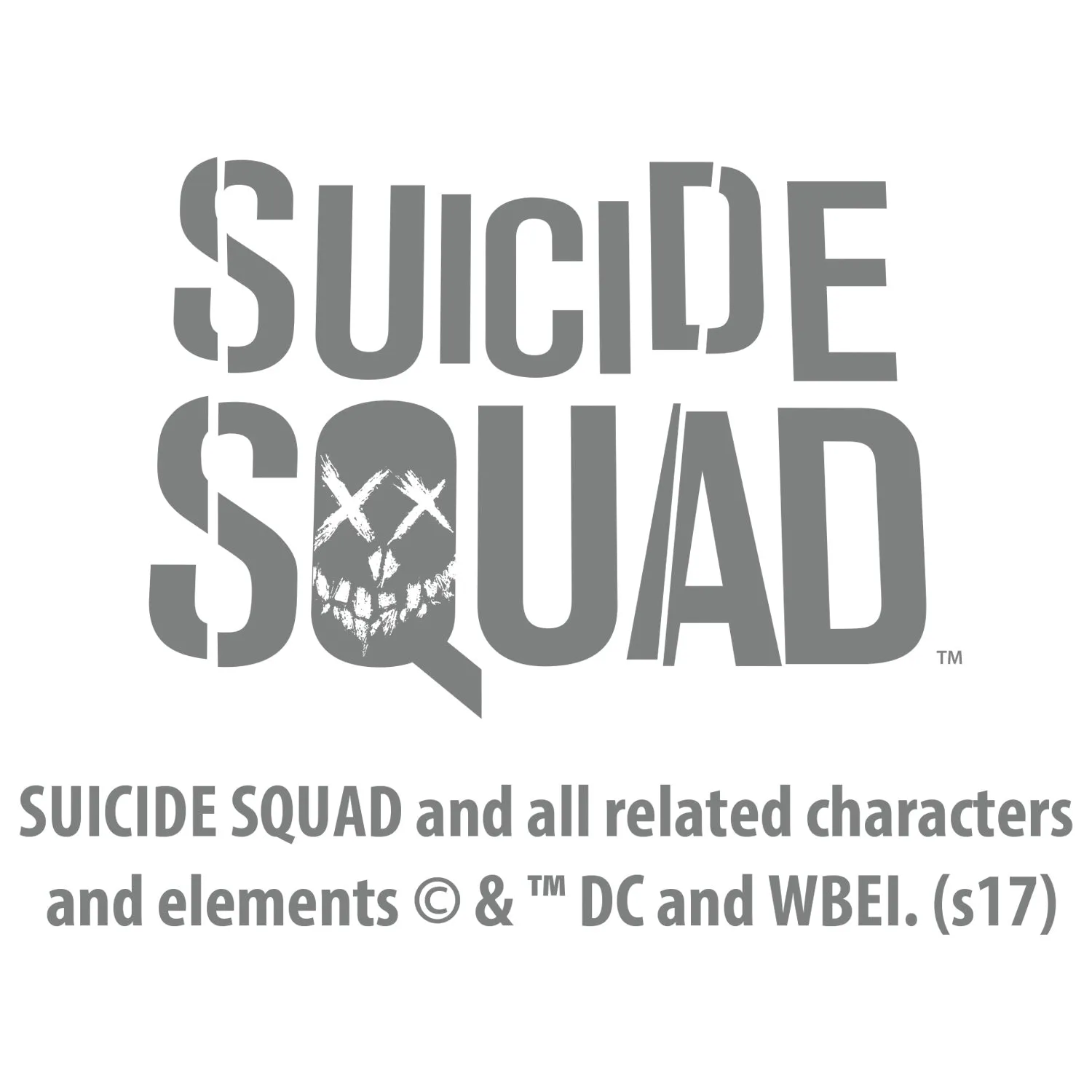 DC Suicide Squad Logo Bomb Official Women's Long Tank Dress (White)