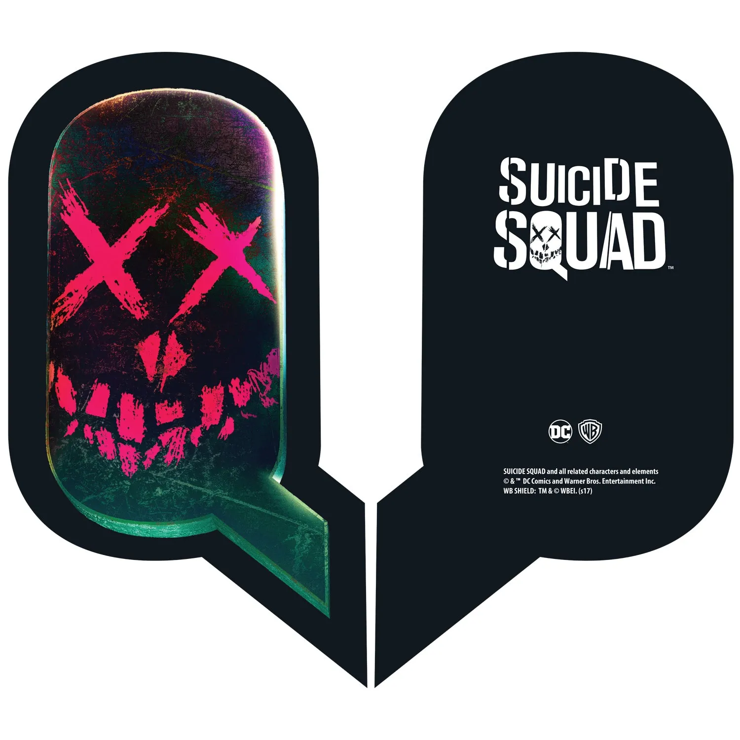 DC Suicide Squad Shattered Official Women's Long Tank Dress (Black)