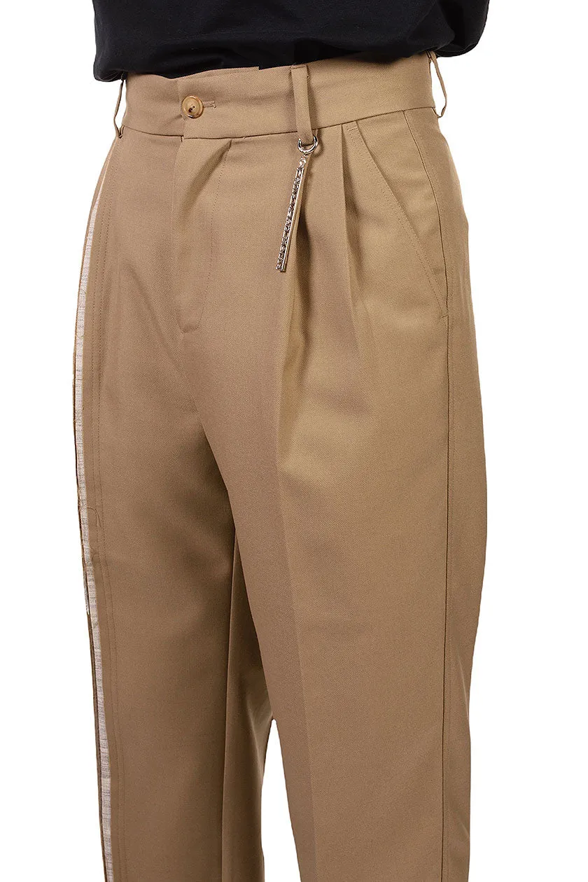 Deconstructed Trousers Khaki
