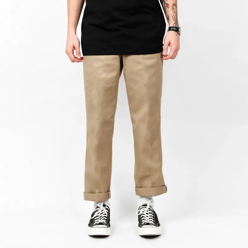DICKIES - 873 Slim Straight Fit Pants - KHAKI