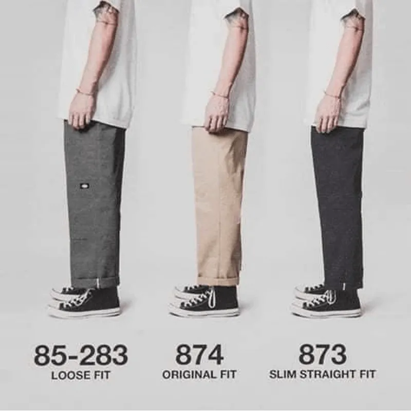 DICKIES - 873 Slim Straight Fit Pants - KHAKI